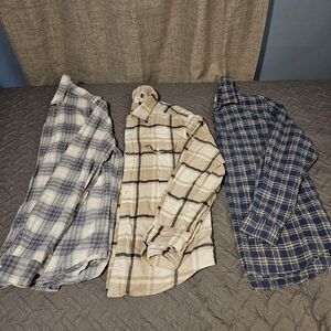 3 American Eagle Shirts Size Medium